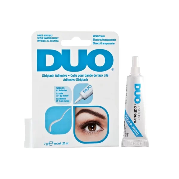 美國 DUO - 專業防水透明眼睫毛膠水 - 白色 (7g)