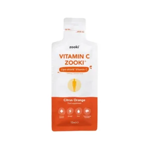 英國 Zooki® 強效脂質體維他命C (1000mg) #香橙味 14包 x15ml