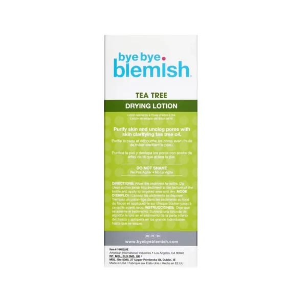 (USA) Bye Bye Blemish - 茶樹瞬間淨痘精華 30ml (適用於面部和身體) - Image 2