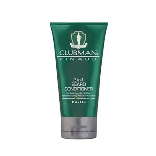 美國 CLUBMAN - 2合1鬍鬚及面部保濕霜 （89ml）