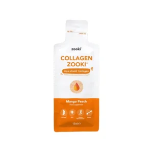 英國 Zooki® 強效脂質體 水解海洋膠原蛋白 (5000mg) #芒果桃子味 14包 x15ml