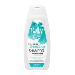 美國 Punky Colour - #孔雀藍 -染色+洗髮乳+護髮素 3合1 （250ml)