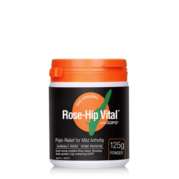 Rose-Hip Vital® Joint Health with GOPO® 125g 粉末
