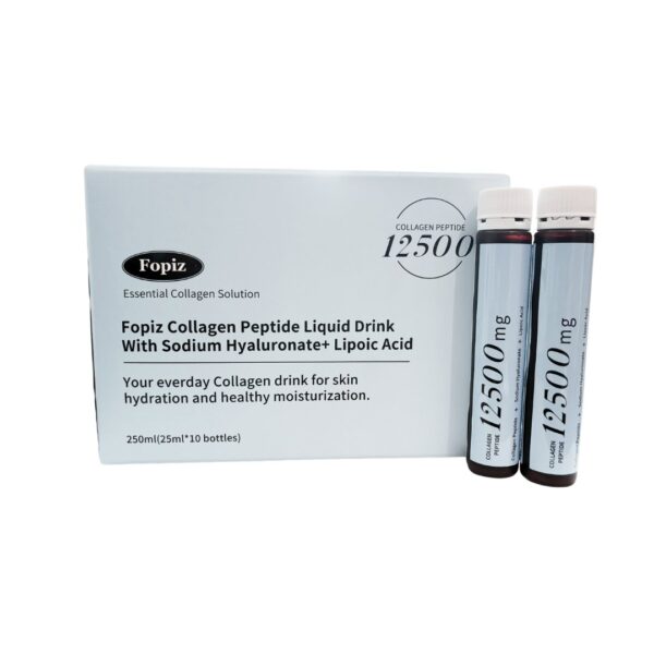 Fopiz - 膠原蛋白肽 12,500mg｜抗糖飲｜抗皺緊緻提拉｜逆齡補充膠原蛋白口服液
