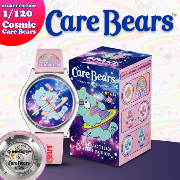 Carebears Lite 彩虹熊盲盒腕錶系列 - Image 5