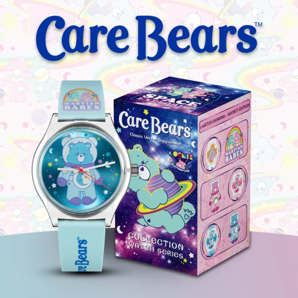Carebears Lite 彩虹熊盲盒腕錶系列