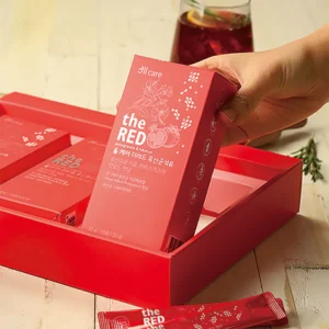 不添加防腐劑、色素或其他添加物，天然產品 -- 韓國製造The Red紅石榴木槿益生菌汁