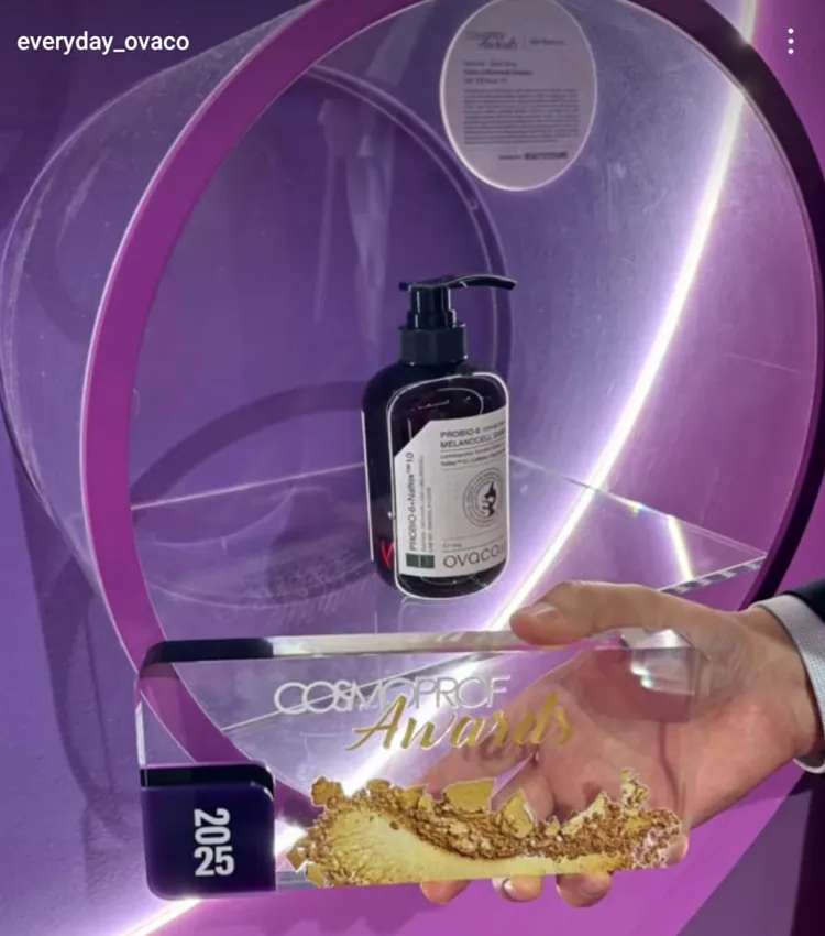 OVACO 益生菌 咖啡因 Naflex 10™ 黑髮生髮洗髮液 (500克) - Image 2